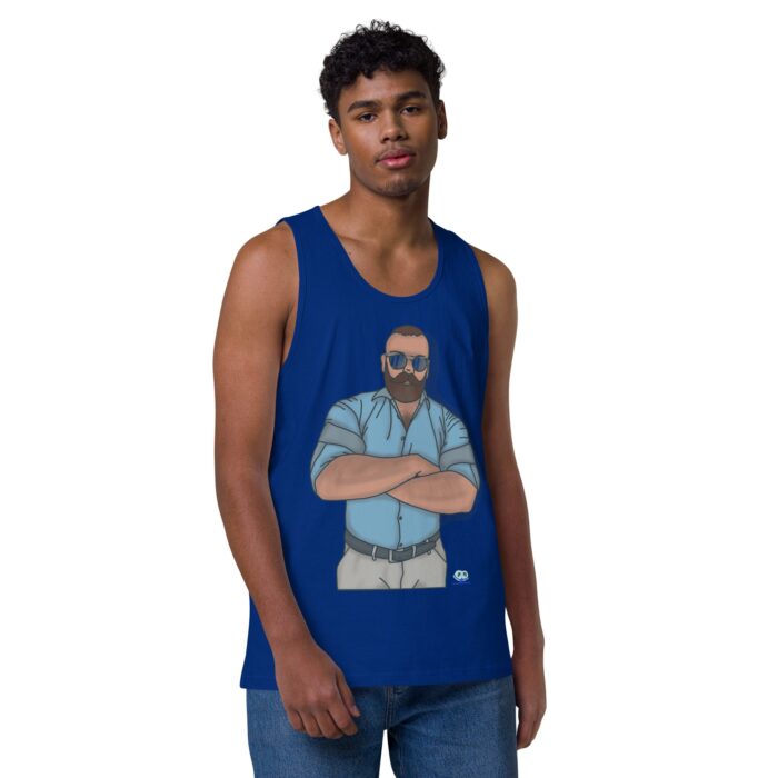 Men’s premium tank top - Vice - Image 4