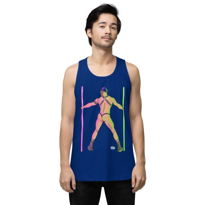 Men’s premium tank top - You Go-Go Boy - Image 7