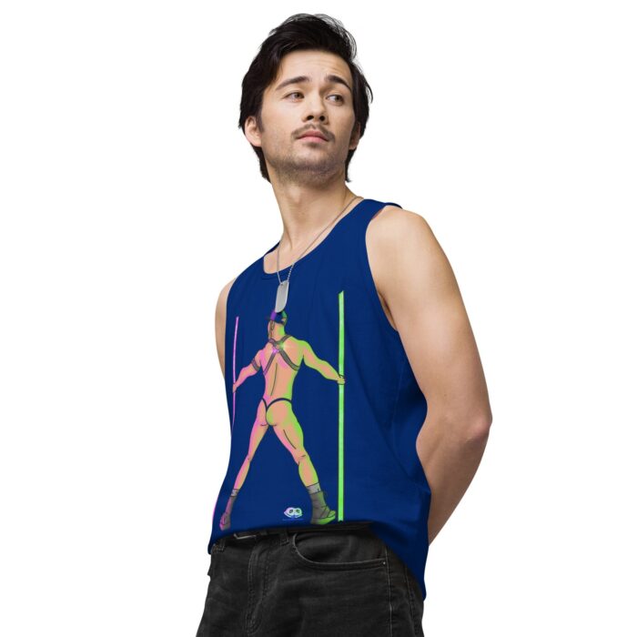 Men’s premium tank top - You Go-Go Boy - Image 10