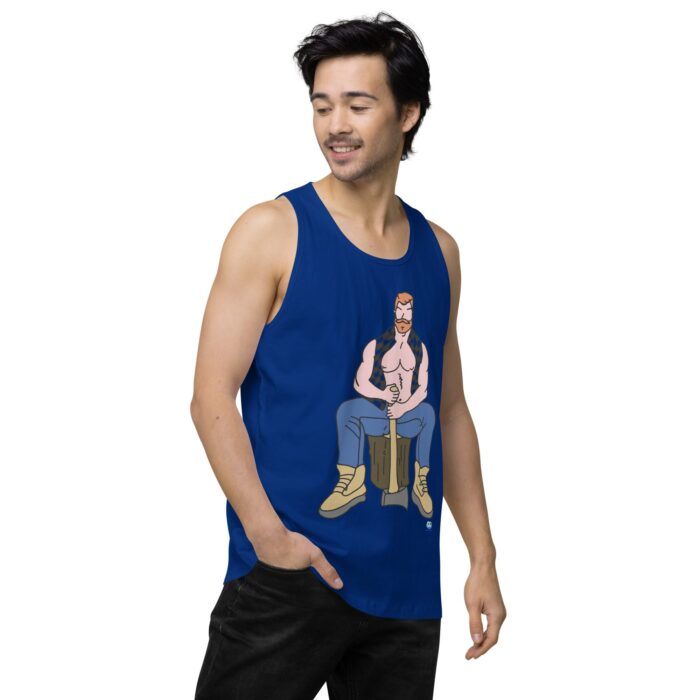 Men’s premium tank top - Lumberjack - Image 9