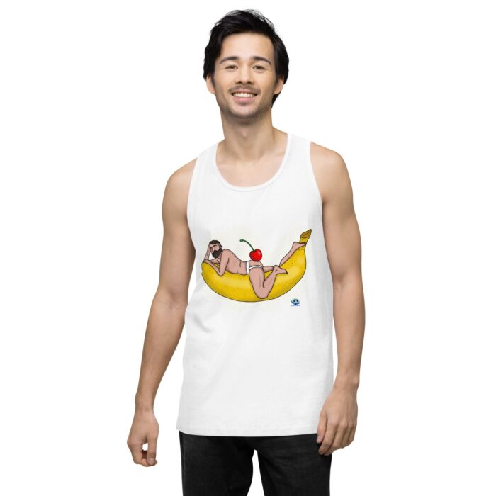 Men’s premium tank top - Cherry on Top - Image 62