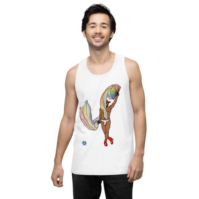 Men’s premium tank top - Flair - Image 26