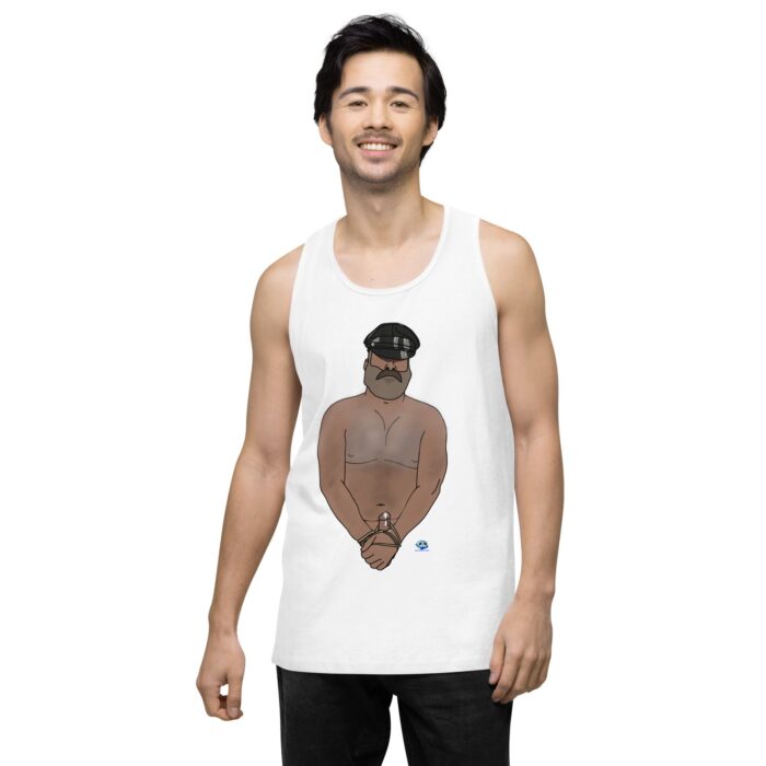 Men’s premium tank top - Hairy Daddy - Image 26