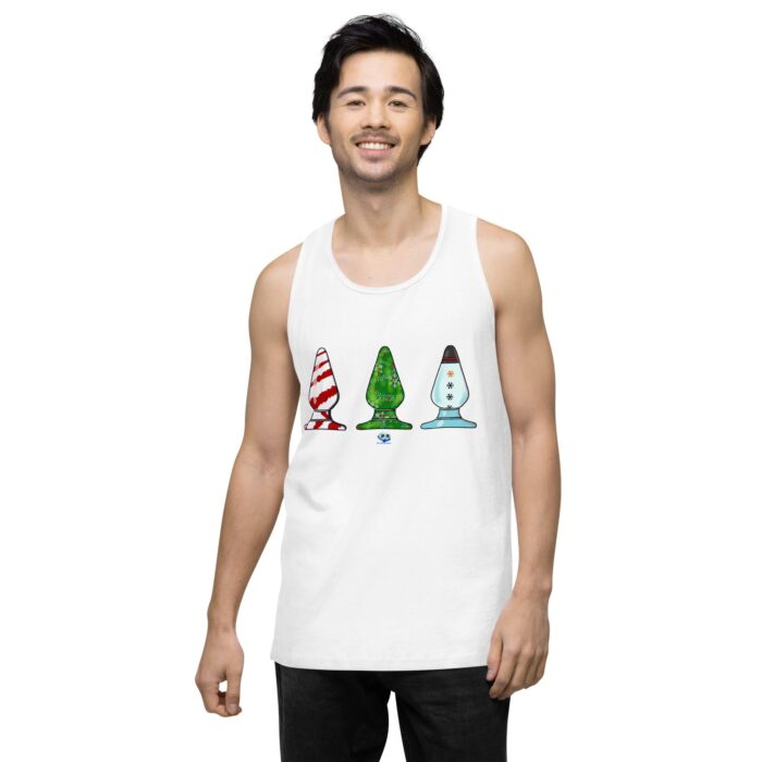 Men’s premium tank top - Holiday Butt Plugs - Image 62