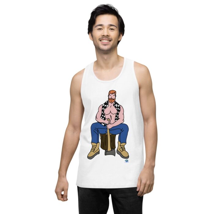 Men’s premium tank top - Lumberjack - Image 62