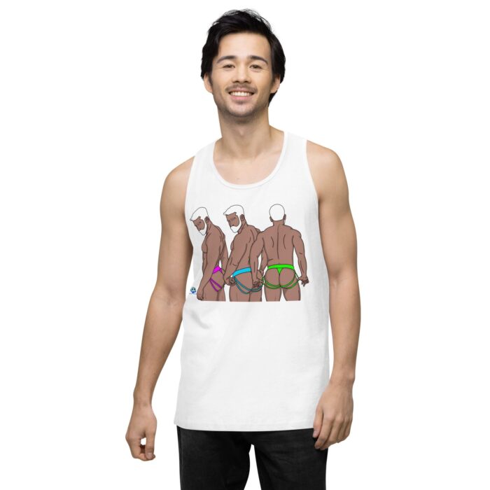 Men’s premium tank top - Neon Jocks - Image 26