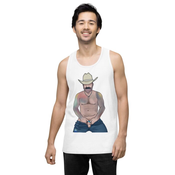 Men’s premium tank top - Show Off - Image 62