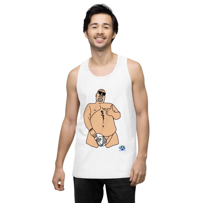 Men’s premium tank top - The Rhino - Image 62
