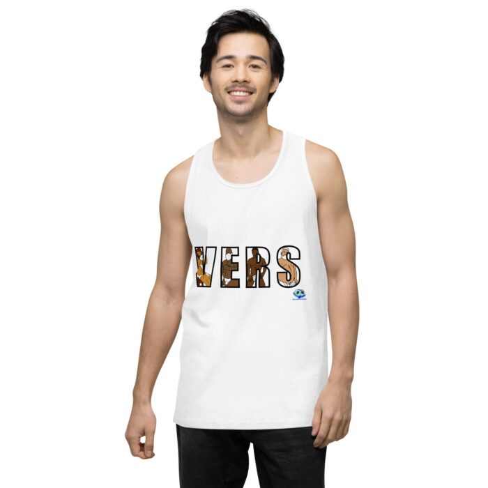 Men’s premium tank top - VERS Cutout - Image 26