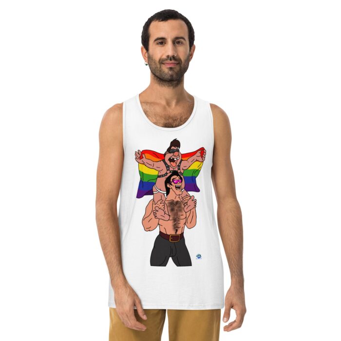 Men’s premium tank top - Beastly Buddies - Image 25