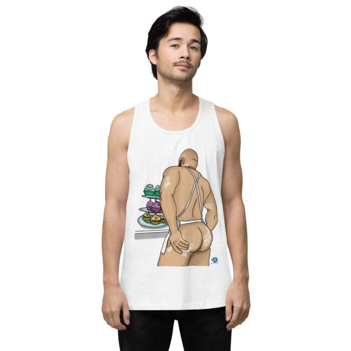 Men’s premium tank top - Cakes - Image 61