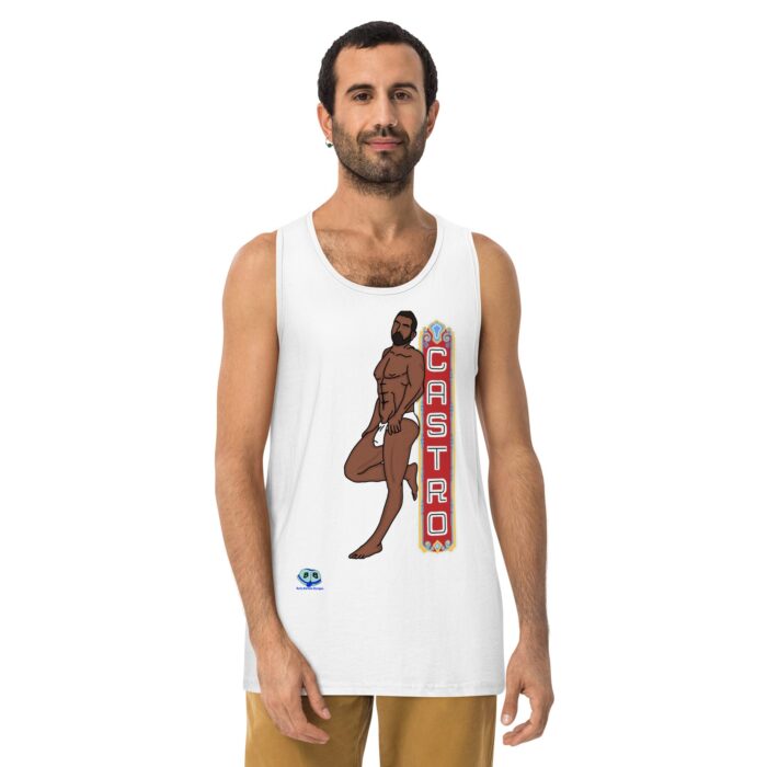 Men’s premium tank top - Castro - Image 13