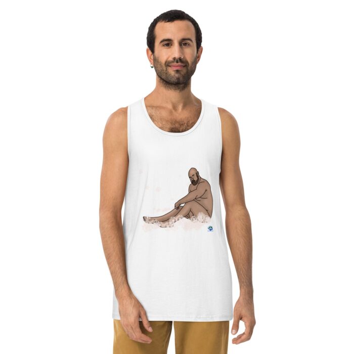 Men’s premium tank top - Dandelions - Image 25