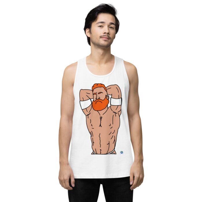 Men’s premium tank top - Ginger Pits - Image 25