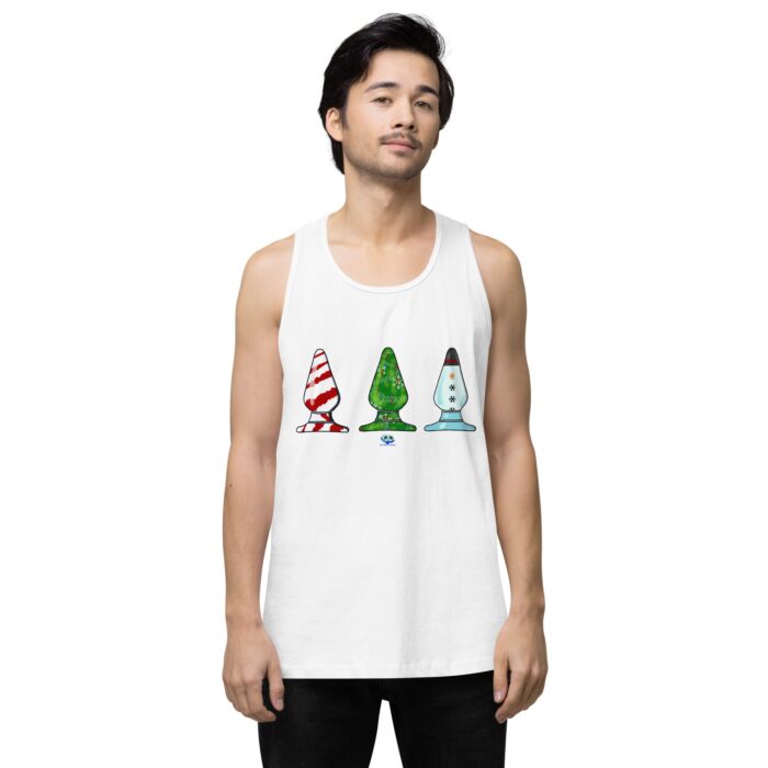 Men’s premium tank top - Holiday Butt Plugs - Image 61