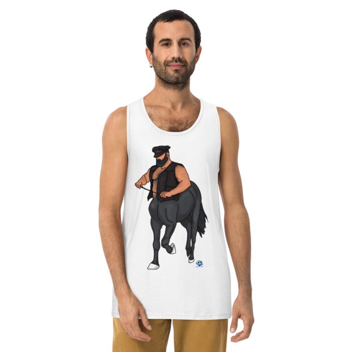 Men’s premium tank top - Hot to Trot - Image 11