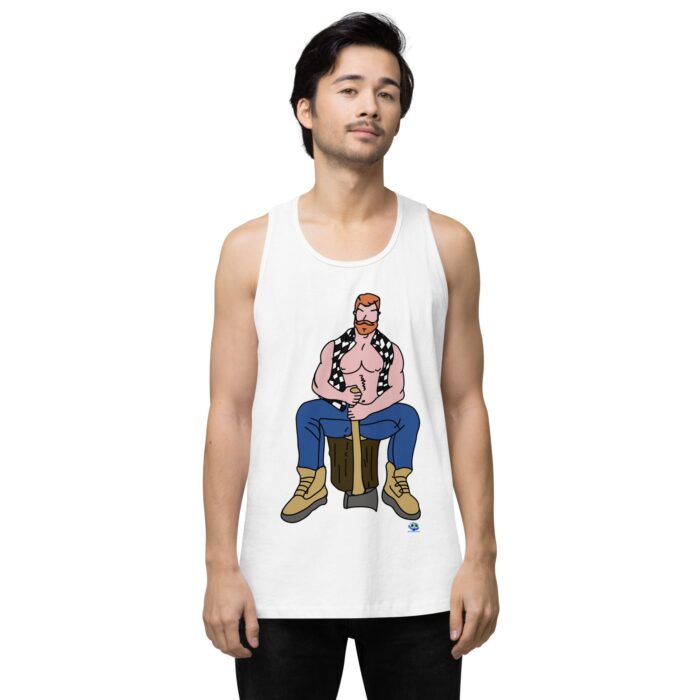 Men’s premium tank top - Lumberjack - Image 61