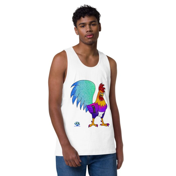 Men’s premium tank top - Pecker - Image 25