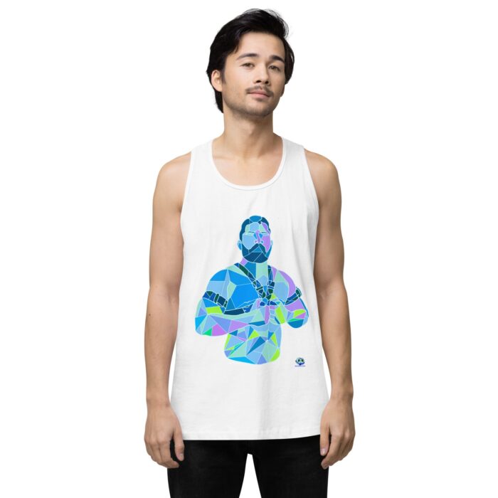 Men’s premium tank top - Shattered - Image 25