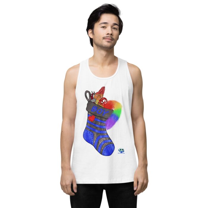 Men’s premium tank top - Stuffed - Image 25