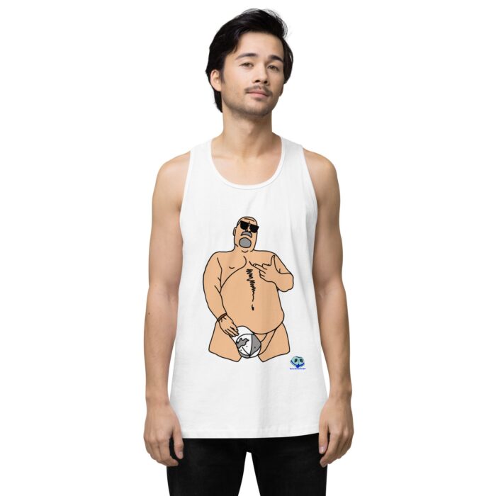 Men’s premium tank top - The Rhino - Image 61