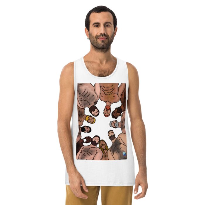 Men’s premium tank top - View From the Tops - Image 13