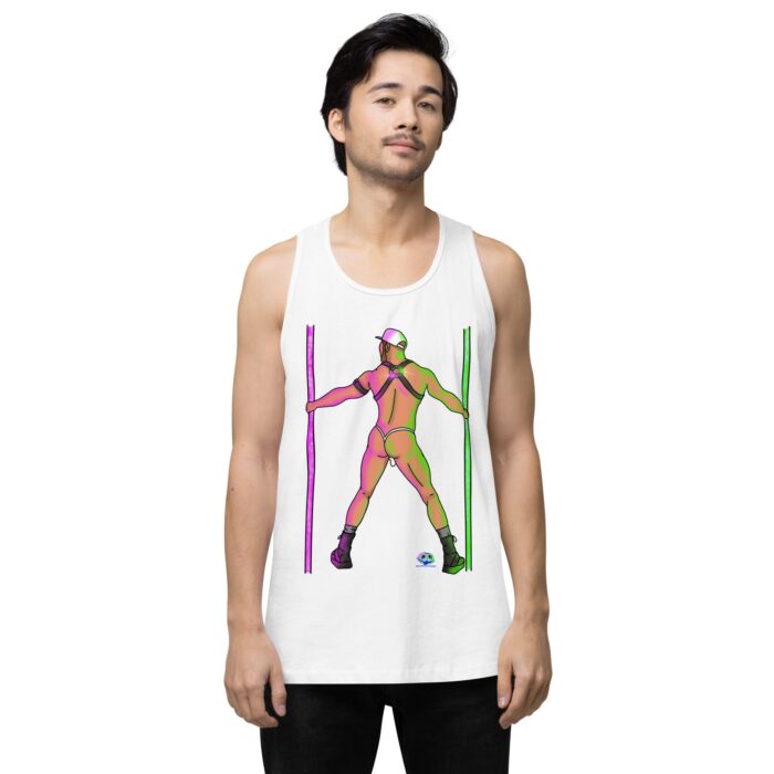 Men’s premium tank top - You Go-Go Boy - Image 61