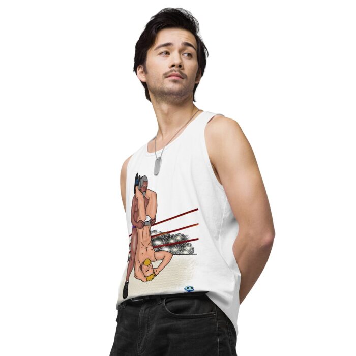 Men’s premium tank top - Pile Driver - Image 64