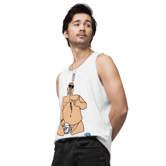 Men’s premium tank top - The Rhino - Image 64