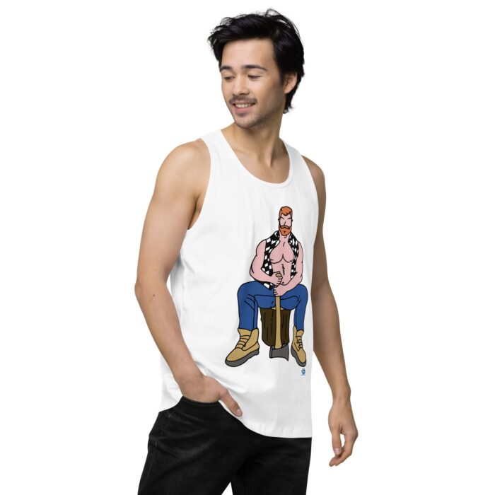 Men’s premium tank top - Lumberjack - Image 63