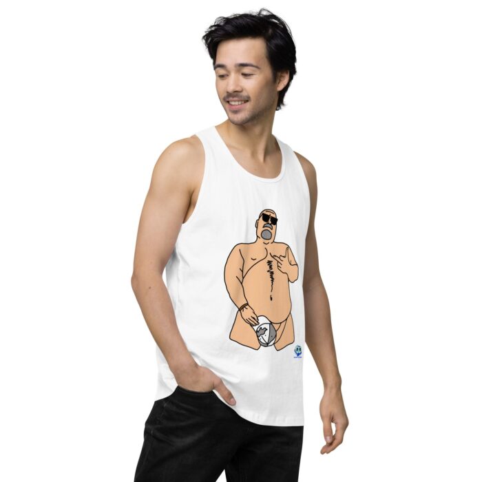 Men’s premium tank top - The Rhino - Image 63