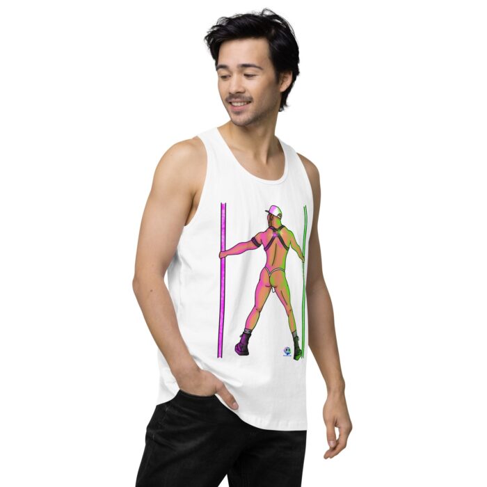 Men’s premium tank top - You Go-Go Boy - Image 63