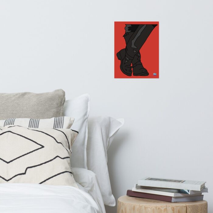 Photo paper poster - Leather Boots - Image 3