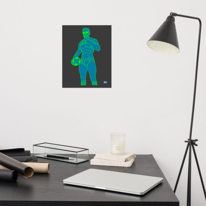 Photo paper poster - Soccer / Futbal Player - Image 3