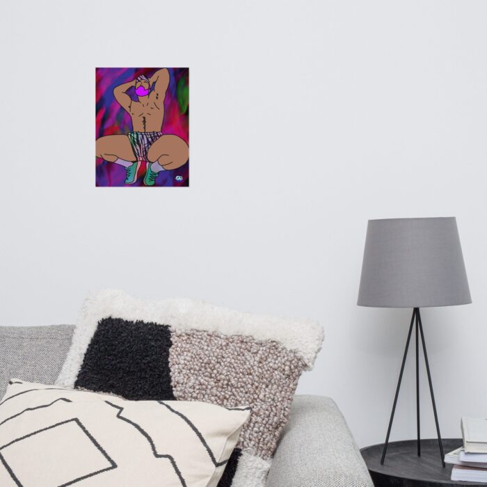 Photo paper poster - Zebra Shorts - Image 3
