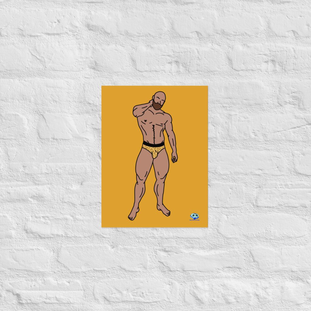 Photo paper poster - Leopard Bikini
