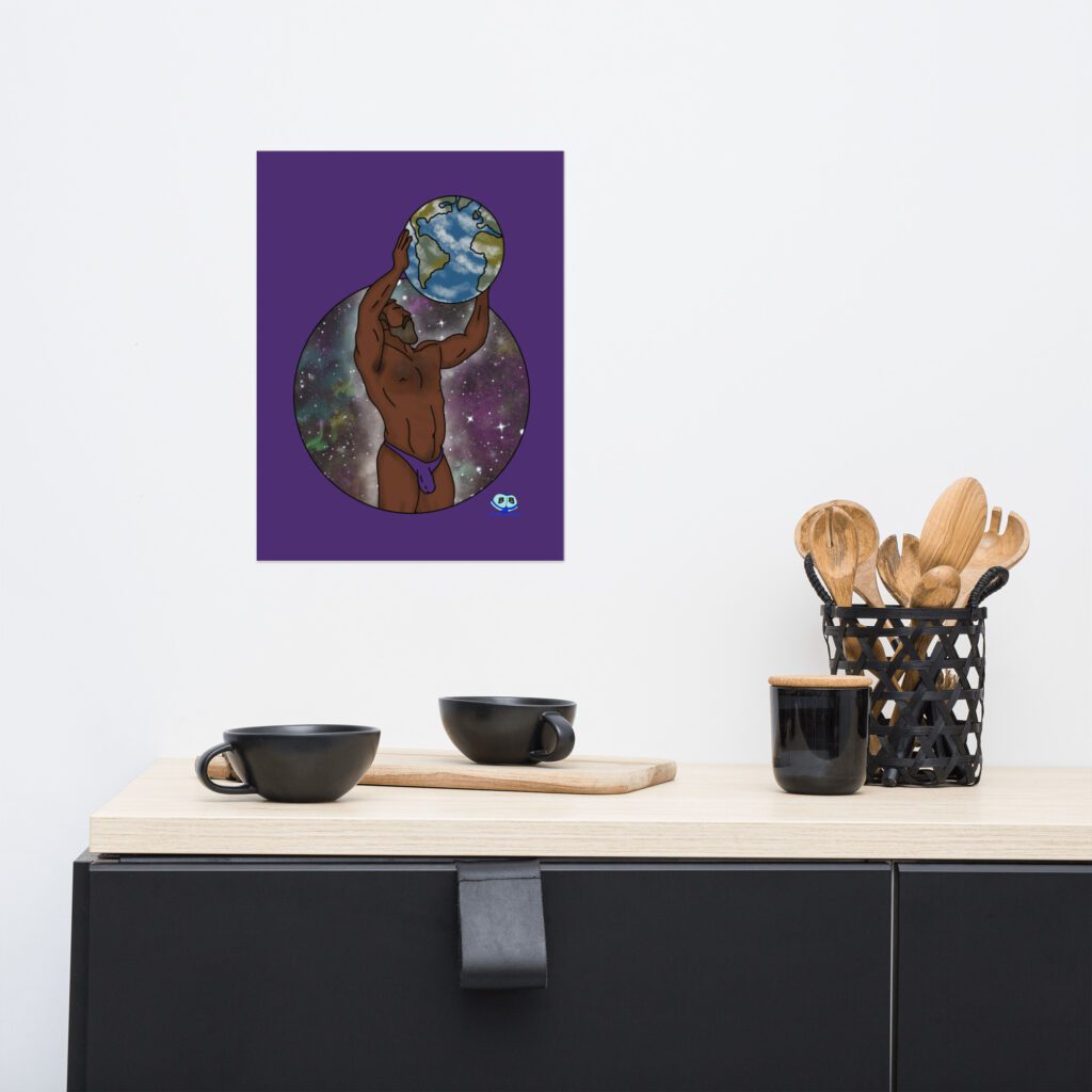 Photo paper poster - Atlas