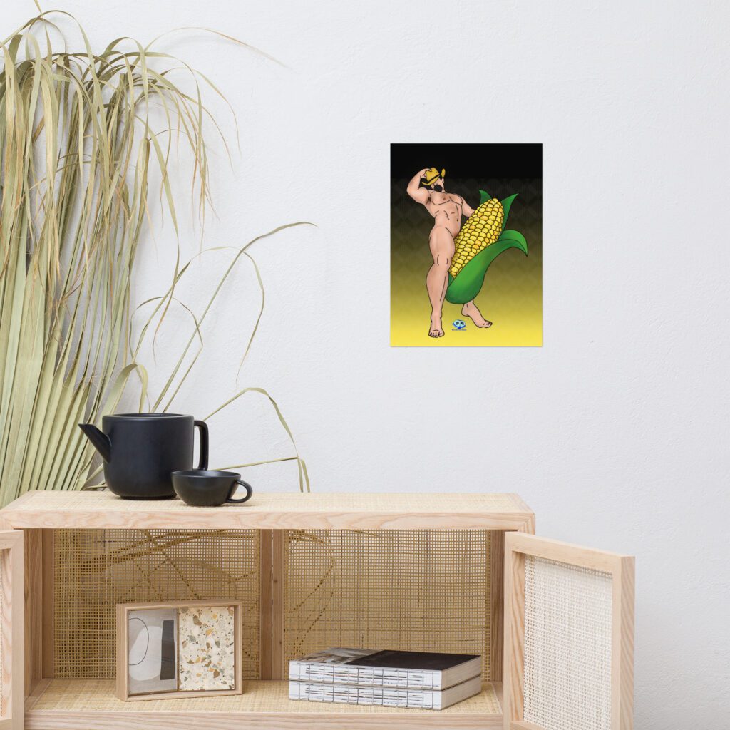Photo paper poster - Aww Shucks