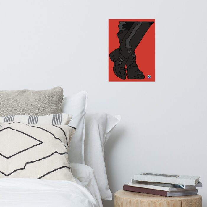 Photo paper poster - Leather Boots