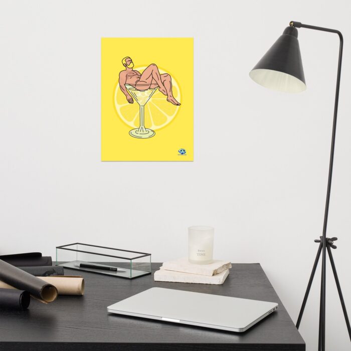 Photo paper poster - Lemon Drop