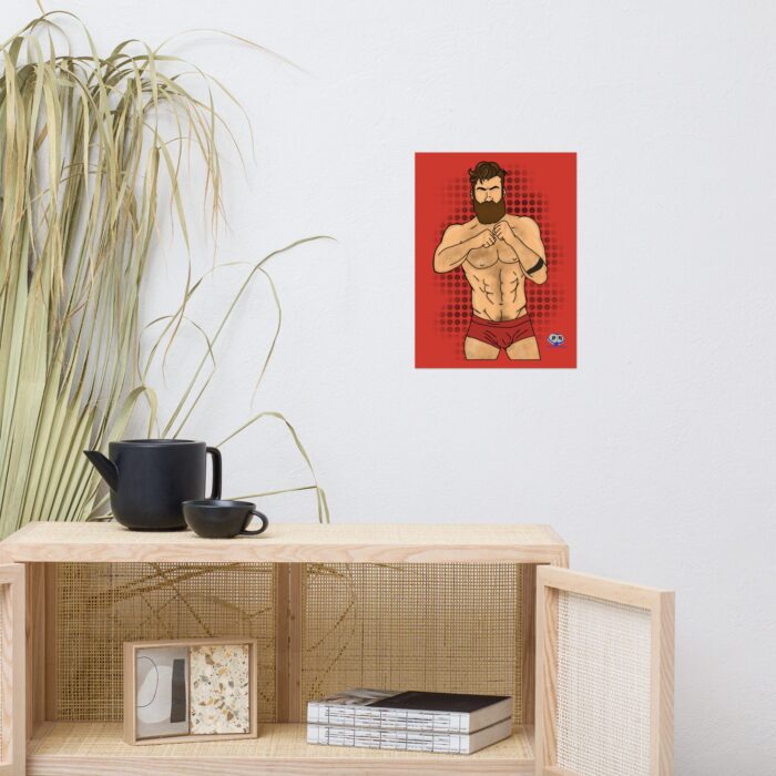 Photo paper poster - Put Up Your Dukes
