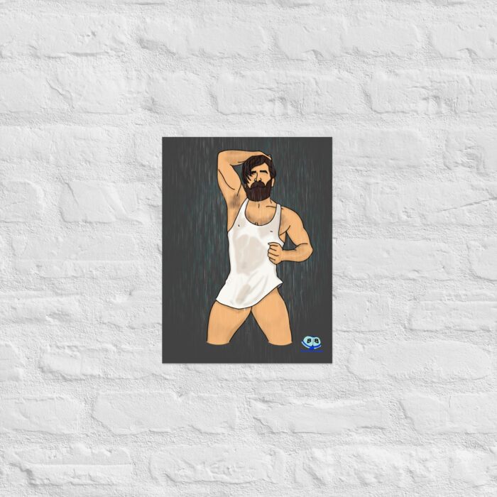 Photo paper poster - Rain