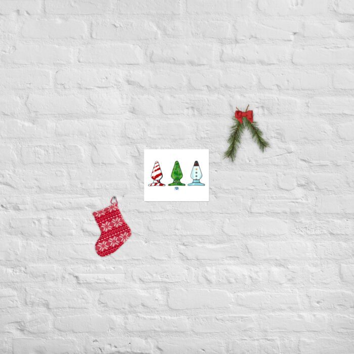 Photo paper poster - Holiday Butt Plugs - Image 4