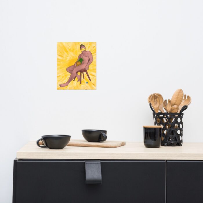 Photo paper poster - Pineapple Makes It Sweet - Image 4