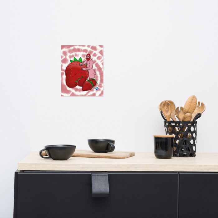 Photo paper poster - Red and Wild - Image 4