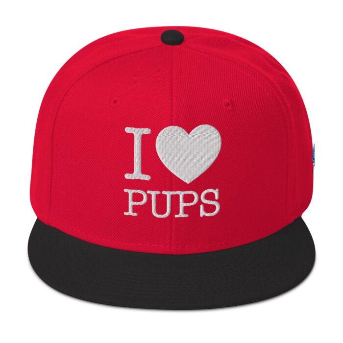 Snapback Hat - I Heart Pups - Image 25