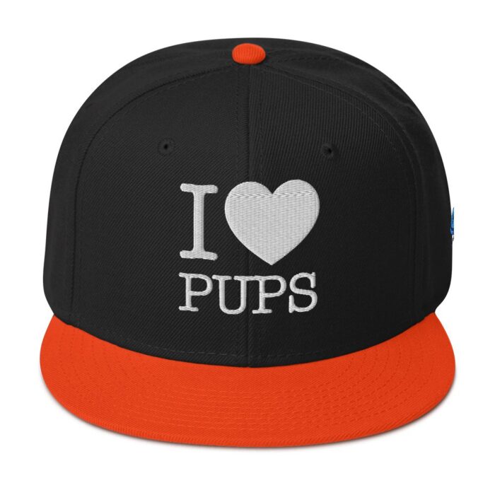 Snapback Hat - I Heart Pups - Image 9
