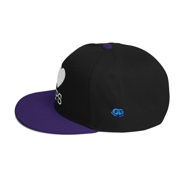 Snapback Hat - I Heart Pups - Image 3