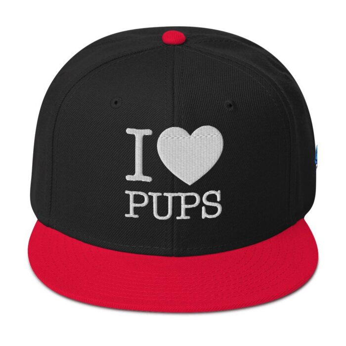 Snapback Hat - I Heart Pups - Image 5