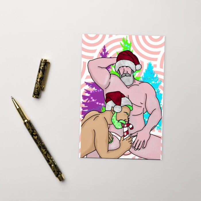 Fine Art Postcard - Peppermint Stick